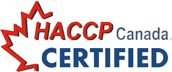 HACCP Canada Certified