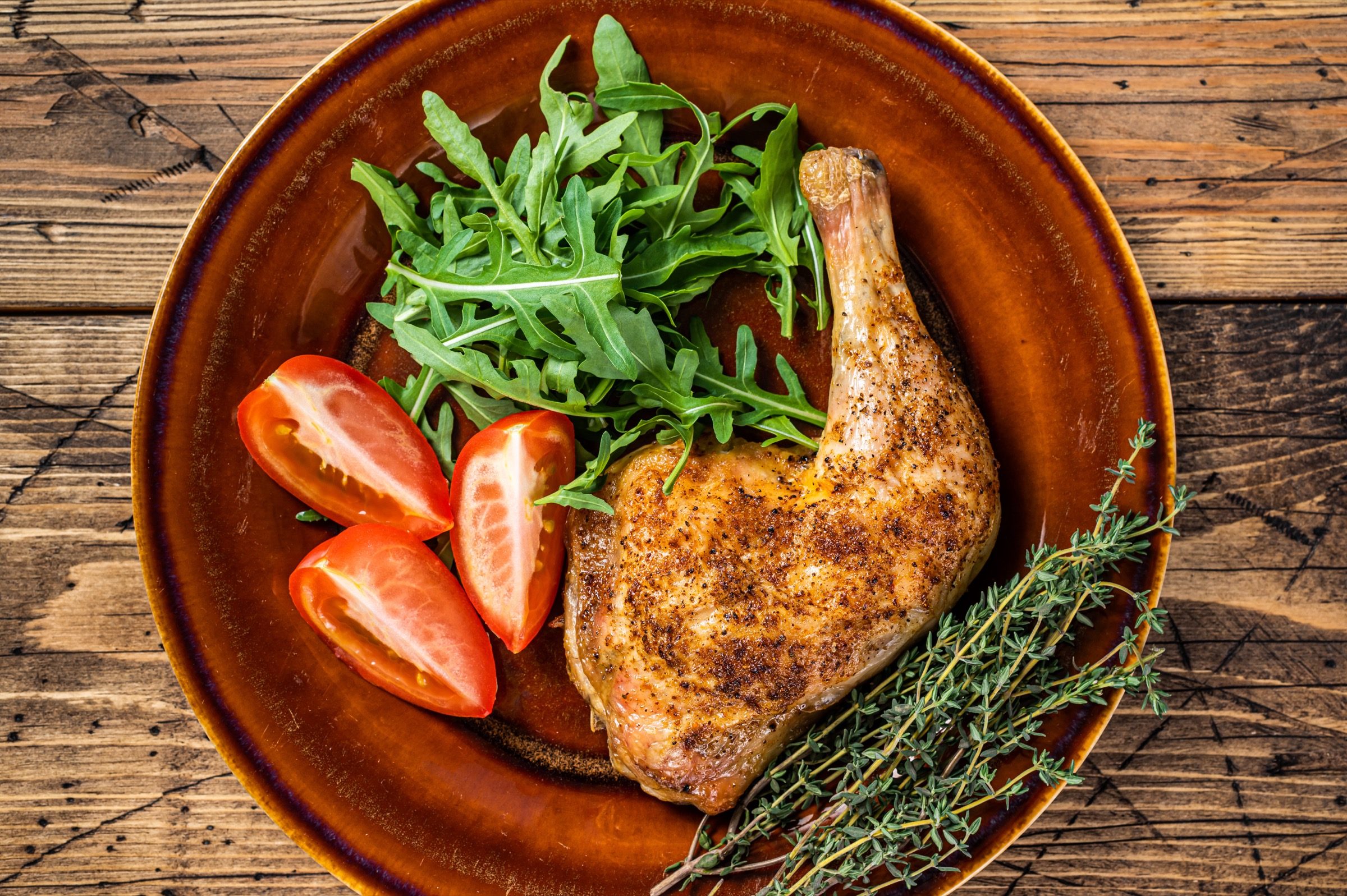 Quality dark meat preparation